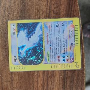 Lugia Pokemon card